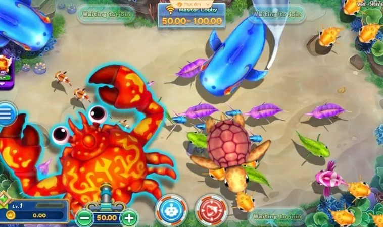 Các sinh vật trong game Bắn Cá Đại Dương Tại TK88