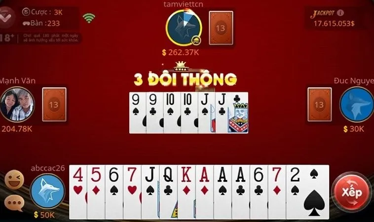 Chiến thuật đánh Tiến Lên Miền Nam TK88 hiệu quả