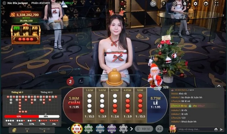 Bàn cược Xóc Đĩa Tại TK88