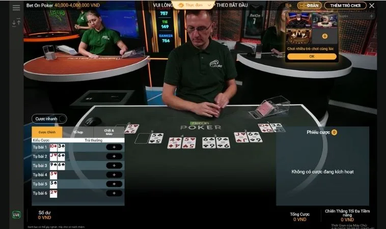 Khám Phá Chi Tiết Trò Chơi Xì Tố TK88 Với Luật Chơi Và Mẹo Thắng Lớn 2 Bàn chơi Xì Tố TK88